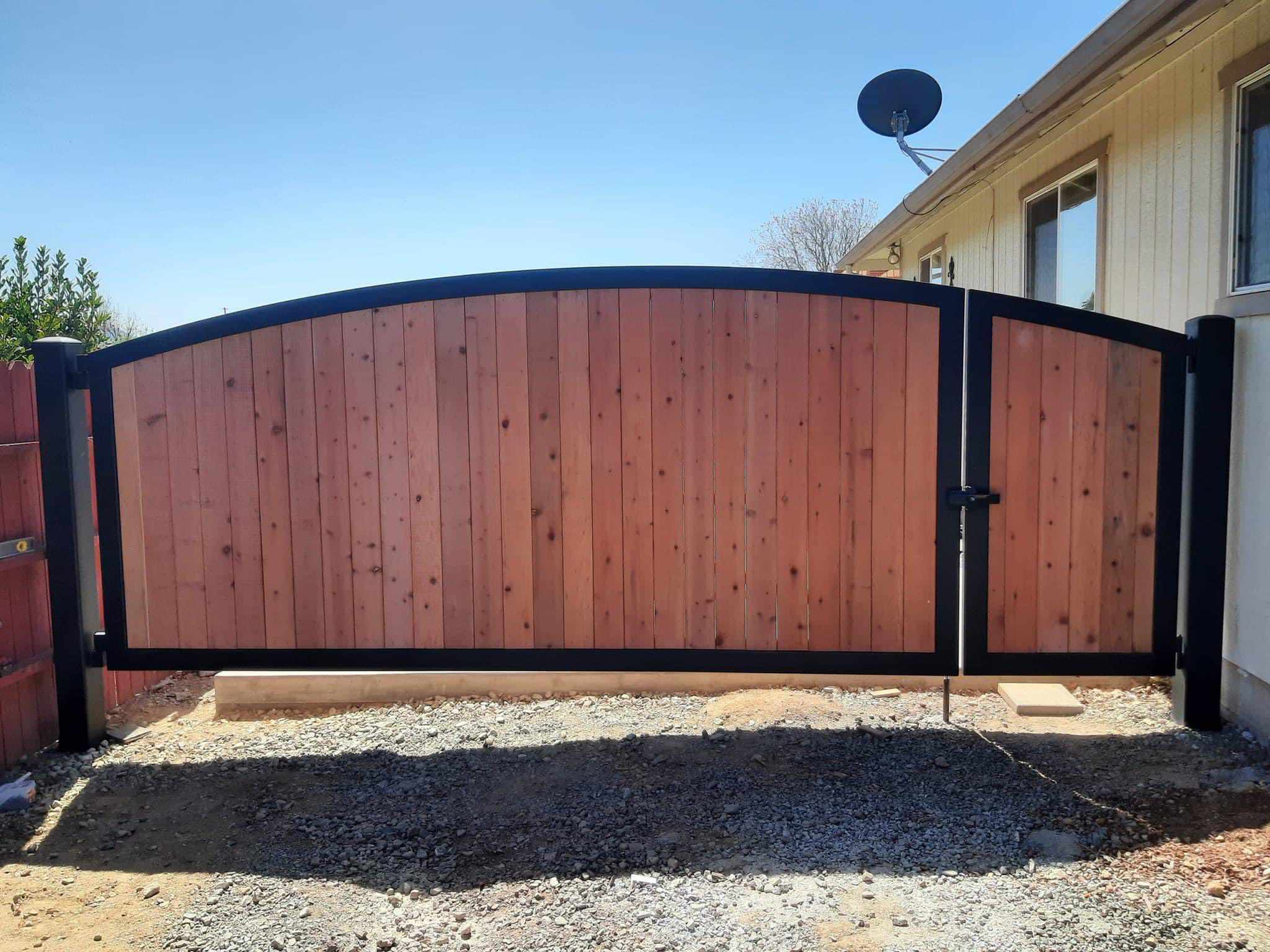 Custom outdoor woodwork by RLS Custom Carpentry in Mendocino County, CA